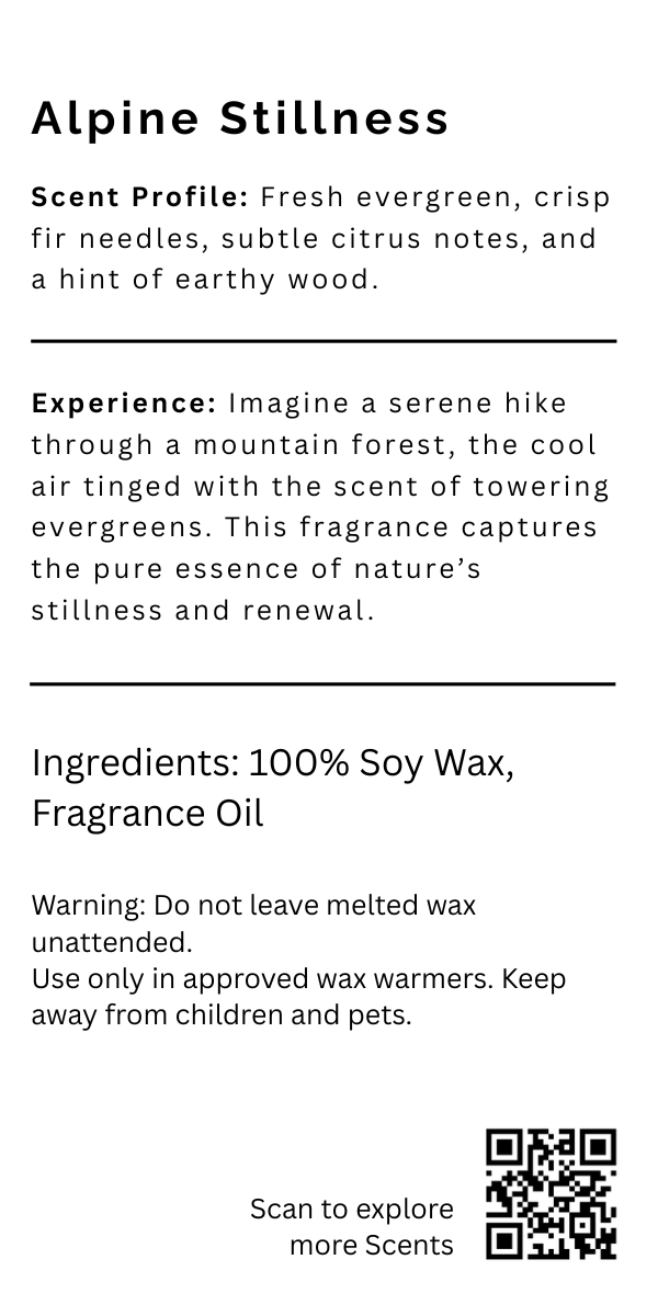 Alpine Stillness Wax Melts