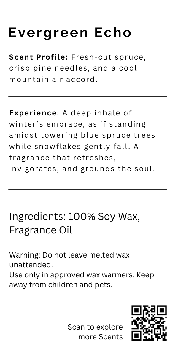 Evergreen Echo Wax Melts