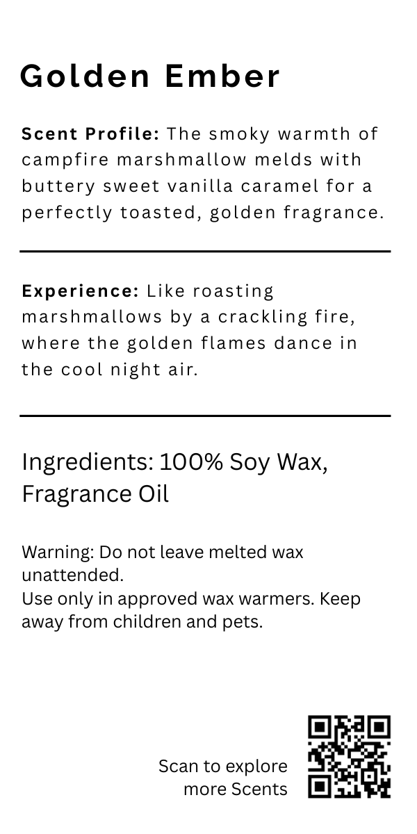 Golden Ember Wax Melts